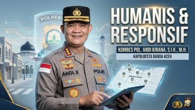 Sentuhan Humanis Kombes Pol. Andi Kirana, Respons Cepat Laporan Warga Jadi Pilar Kamtibmas di Banda Aceh