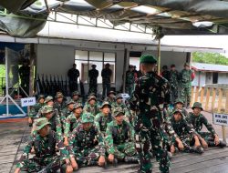 Danbrigif TP 32/Mangkalihat Pantau Langsung Latihan Menembak, Tekankan Pentingnya Kesiapan dan Profesionalisme Prajurit