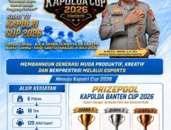 Polda Banten Gelar Turnamen Esports Kapolda Cup 2026, Siapkan Atlet Terbaik Menuju Kapolri Cup