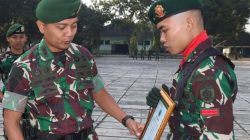 Pratu Danu Jadi Inspirasi Prajurit Muda, Brigif 6 Kostrad Beri Penghargaan atas Rentetan Gelar Juara Nasional