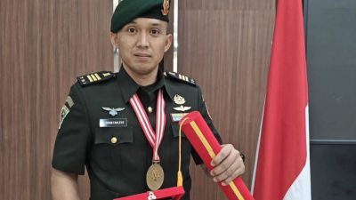 Kapten Rivan Fahleve Harumkan Nama Kostrad, Jadi Lulusan Terbaik Diklapa Zeni TNI AD 2026
