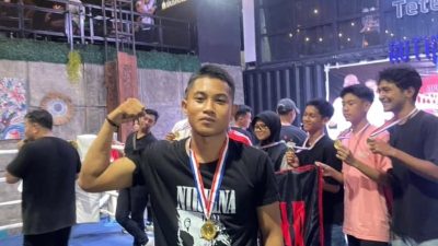 Dari Medan Latih ke Arena Juara, Prajurit Yonarhanud 16 Kostrad Tunjukkan Mental Petarung di Kejuaraan Muaythai Sulsel