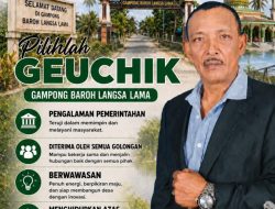 Al Mahdi Resmi Kantongi Nomor Urut 2 pada Pilchiksung Gampong Baroh Langsa Lama