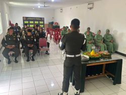 Peringati 80 Tahun Pengabdian Pomad, Denpom Divif 1 Kostrad Perkuat Komitmen Penegakan Disiplin dan Integritas