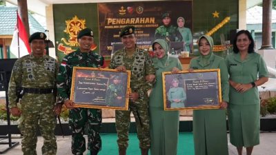 Kunjungi Yonarmed 13/Nanggala, Pangdivif 1 Kostrad Tegaskan Kepemimpinan Dimulai dari Keteladanan dan Soliditas Prajurit