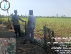 Polsubsektor Kedopok Monitoring Lahan Jagung Warga, Dukung Ketahanan Pangan Nasional