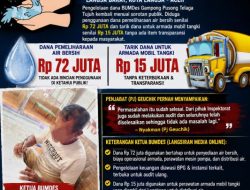 Dugaan Penggunaan Dana BUMDes Pusong Telaga Tujuh Disorot, Publik Minta Transparansi Pengelolaan Anggaran