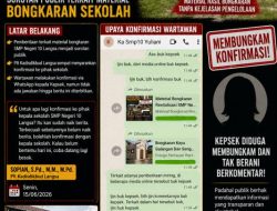 Klarifikasi Terkait Material Bongkaran SMP Negeri 10 Langsa Belum Diperoleh, Kepala Sekolah Belum Berikan Tanggapan