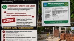 PLT DIREKTUR RSUD LANGSA DISOROT Diduga Minim Pengawasan Proyek Gerbang Keluar RSUD, Penerapan K3 Dipertanyakan