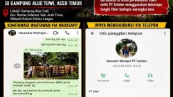 Dugaan Penimbunan Solar Bersubsidi di Perkebunan Sawit Aceh Timur Kembali Disorot, Manajemen Belum Beri Klarifikasi
