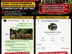 Dugaan Penimbunan Solar Bersubsidi di Perkebunan Sawit Aceh Timur Kembali Disorot, Manajemen Belum Beri Klarifikasi
