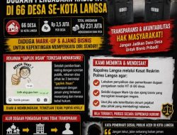 Pemerhati Sosial Desak Aparat Telusuri Pengadaan Radio HT di 66 Gampong Kota Langsa