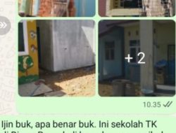 Revitalisasi TK Negeri Birem Rayeuk Disorot, Plang Proyek Diduga Disembunyikan, Aset Bongkaran Dipertanyakan Publik