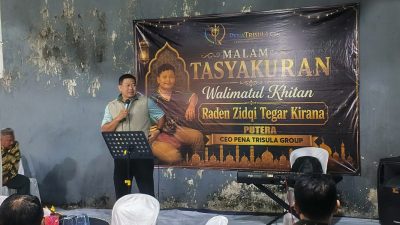 Sinergi Pemerintah dan Media: Camat Kademangan Hadiri Walimatul Khitan Putra CEO Pena Trisula Group