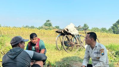Polsek Wonoasih Perkuat Ketahanan Pangan Lewat Dialog Bersama Petani