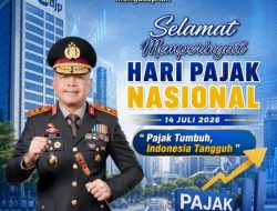 Peringatan Hari Pajak Nasional, Polda Banten Sampaikan Apresiasi kepada Insan Perpajakan