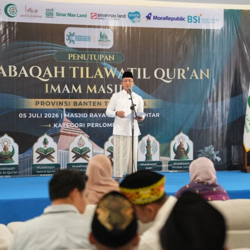 Dari Banten Menuju Dunia, Irjen Pol M. Sabilul Alif Dorong Penguatan Kapasitas Imam Menuju IGIC 2026
