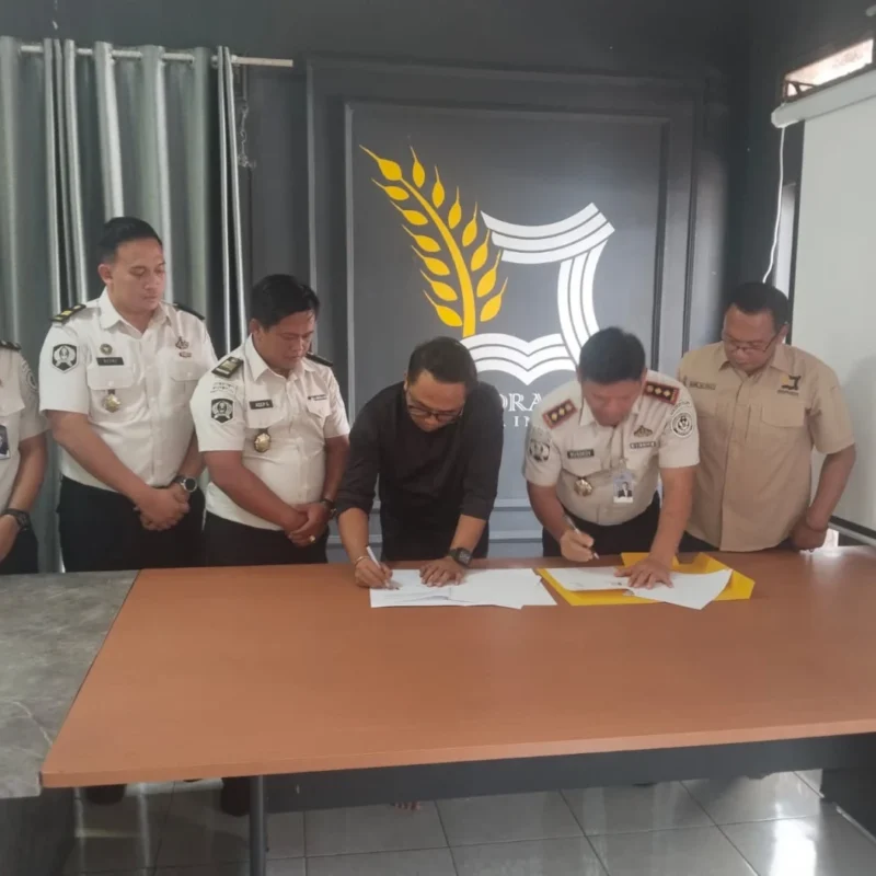 Lapas Garut Gandeng PT Mandraguna Tawarkan Solusi Pengolahan Limbah Kulit Berbasis Ekonomi Sirkular