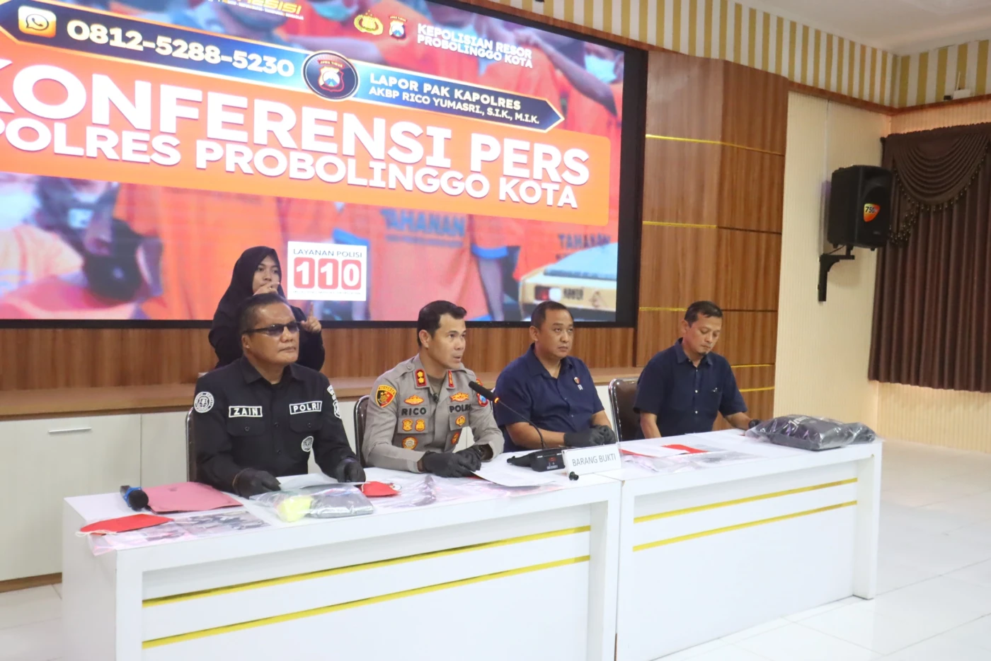 Dalam Sepekan, Polres Probolinggo Kota Ungkap 3 Kasus Narkoba, Sita 20 Gram Sabu