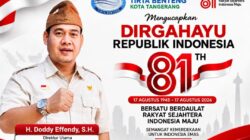 Direktur Utama Perumda Tirta Benteng Ucapkan HUT ke-81 RI, Ajak Masyarakat Songsong Indonesia Emas