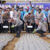 Polri Tanam Serentak Bawang Putih di 14 Daerah di Jabar