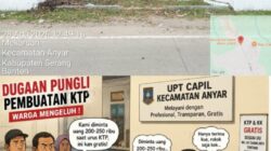 Warga Mengeluh, Dugaan Pungli Pengurusan KTP di UPT Capil Anyar Disorot: Profesionalitas Dipertanyakan
