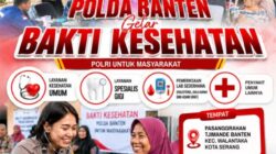 Polda Banten Hadir untuk Masyarakat, Bakti Kesehatan Gratis Akan Digelar di Walantaka