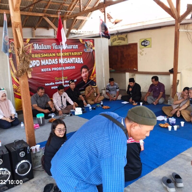 Dipimpin Rohim Syahroni, MADAS Nusantara Kota Probolinggo Siap Hadir Bantu Masyarakat