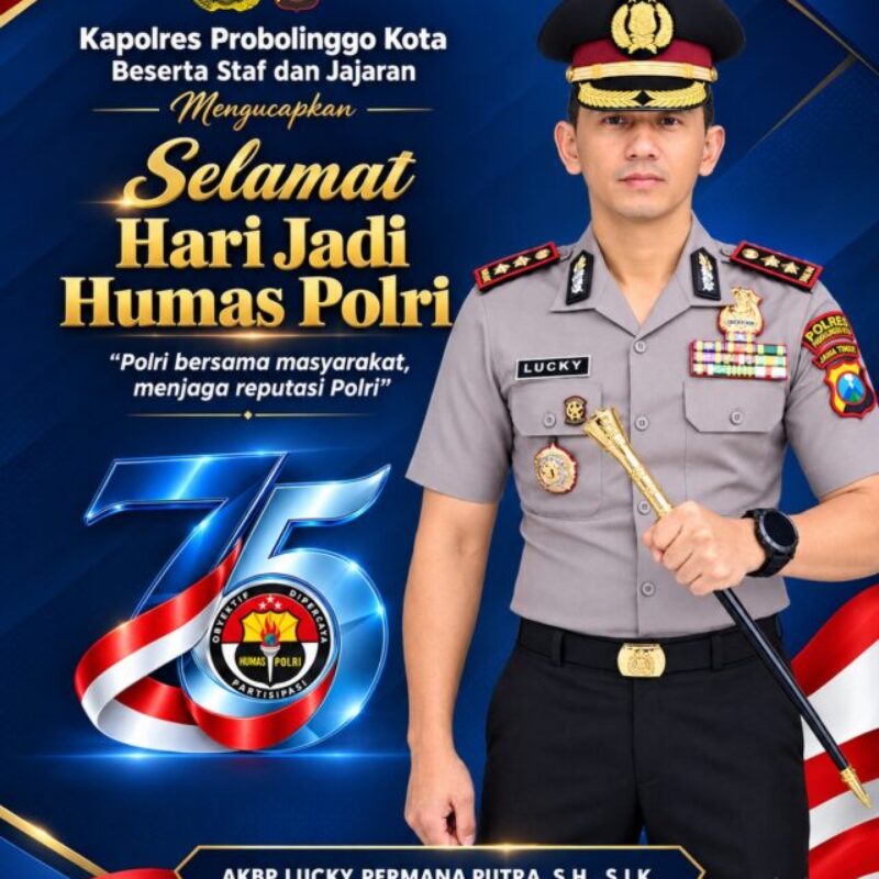 Selamat Hari Jadi ke-75 Humas Polri: Menjadi Corong Terpercaya, Mempererat Kedekatan dengan Masyarakat