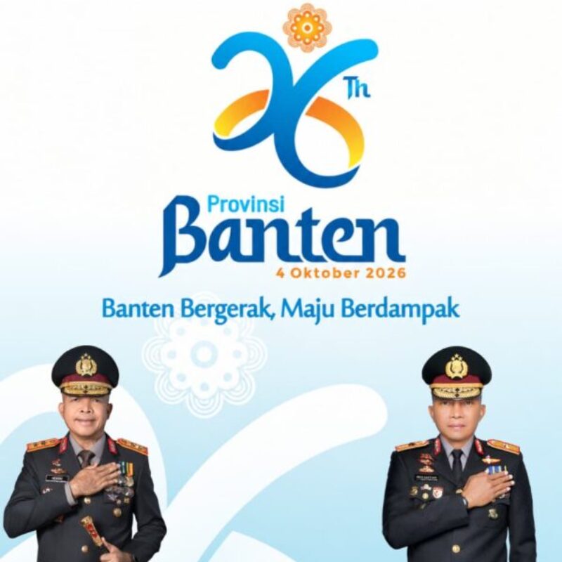 Polda Banten Sampaikan Ucapan Selamat HUT ke-26 Provinsi Banten