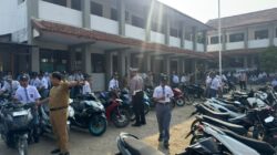 SATLANTAS POLRES CILEGON SOSIALISASIKAN TERTIB BERLALU LINTAS DAN TERTIBKAN KNALPOT TIDAK SESUAI SPESIFIKASI TEKNIS