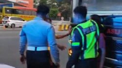 Patroli PJR Polda Banten Ringkus Dua Terduga Penusukan Calon Penumpang Bus