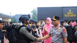 Kapolda Banten Lepas 45 Personel Satbrimob dalam Misi Pengamanan Satgas Amole II ke Papua Tengah