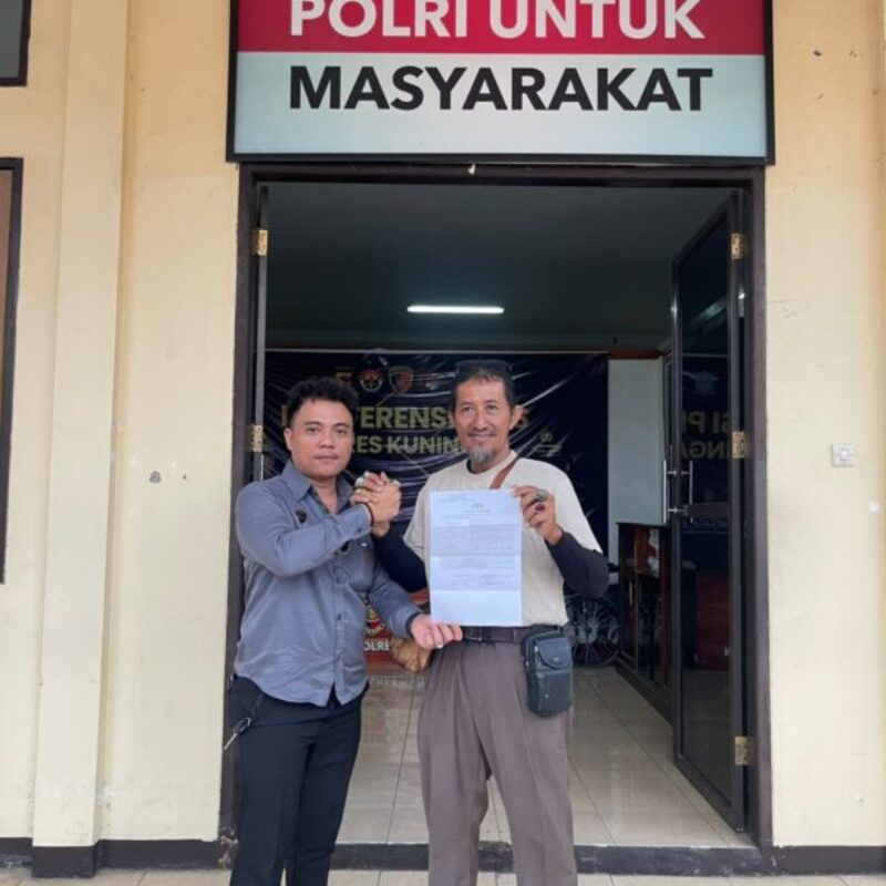 Dugaan Ancaman Pembunuhan Di Mapolres Kuningan, Oknum Anggota Pokja Wartawan Resmi Dilaporkan