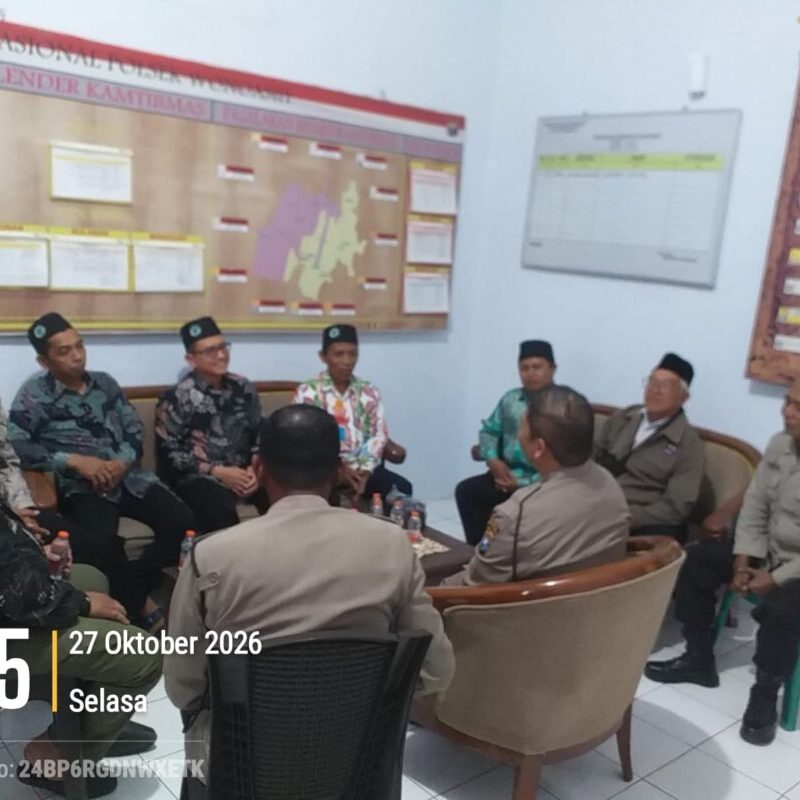 Sinergi Demi Kamtibmas, MUI Ranting Wonoasih Kunjungi Mapolsek Wonoasih