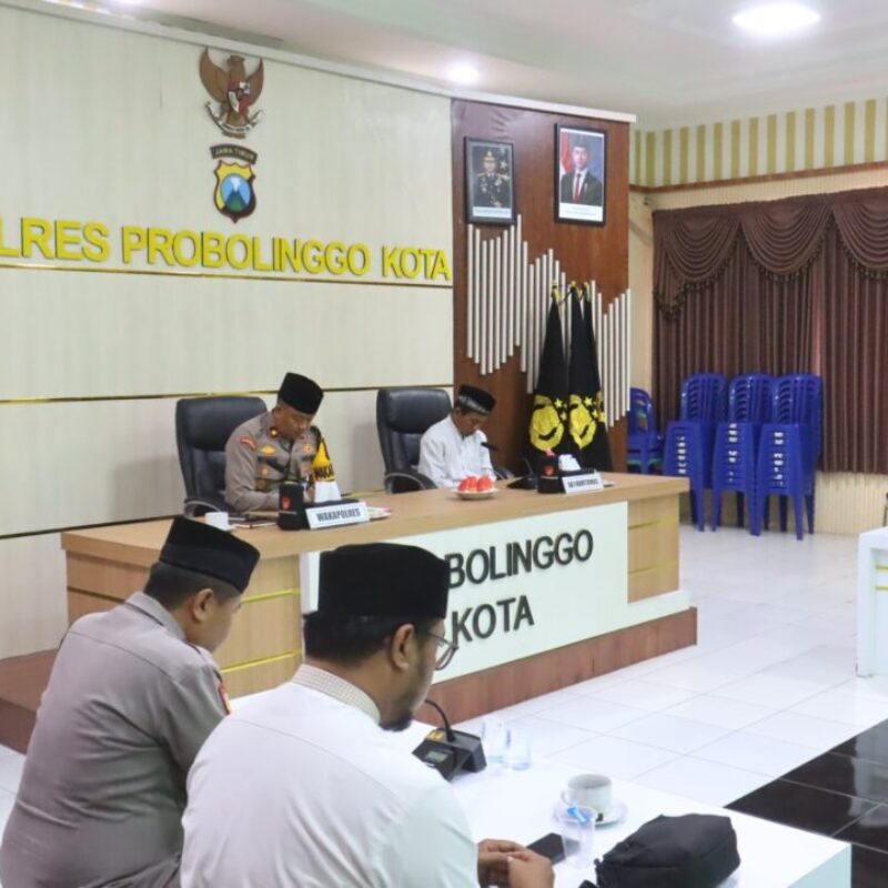 Polres Probolinggo Kota Kukuhkan Kepengurusan Da’i Kamtibmas, Perkuat Sinergi Polisi Dan Tokoh Agama Jaga Kondusivitas
